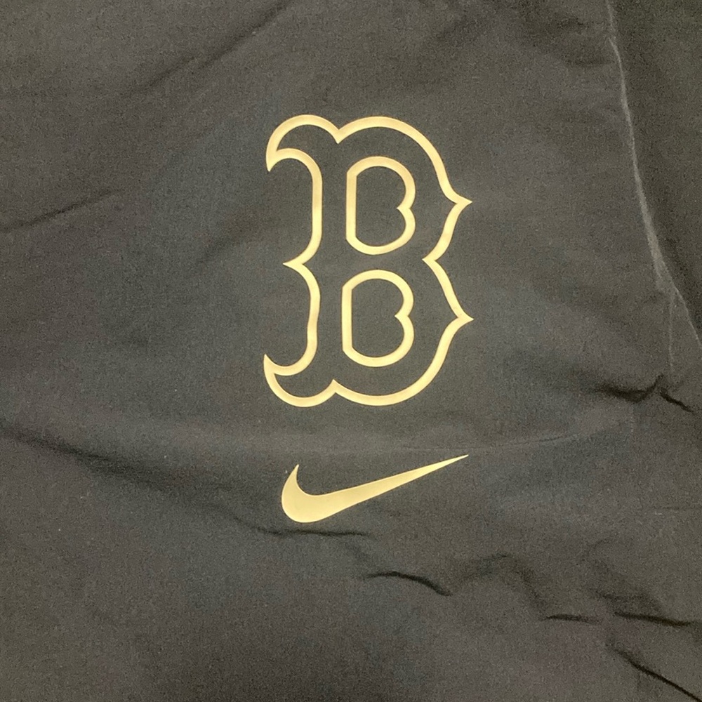 Navy Blue Boston Red Sox Nike Windbreaker Pullovere